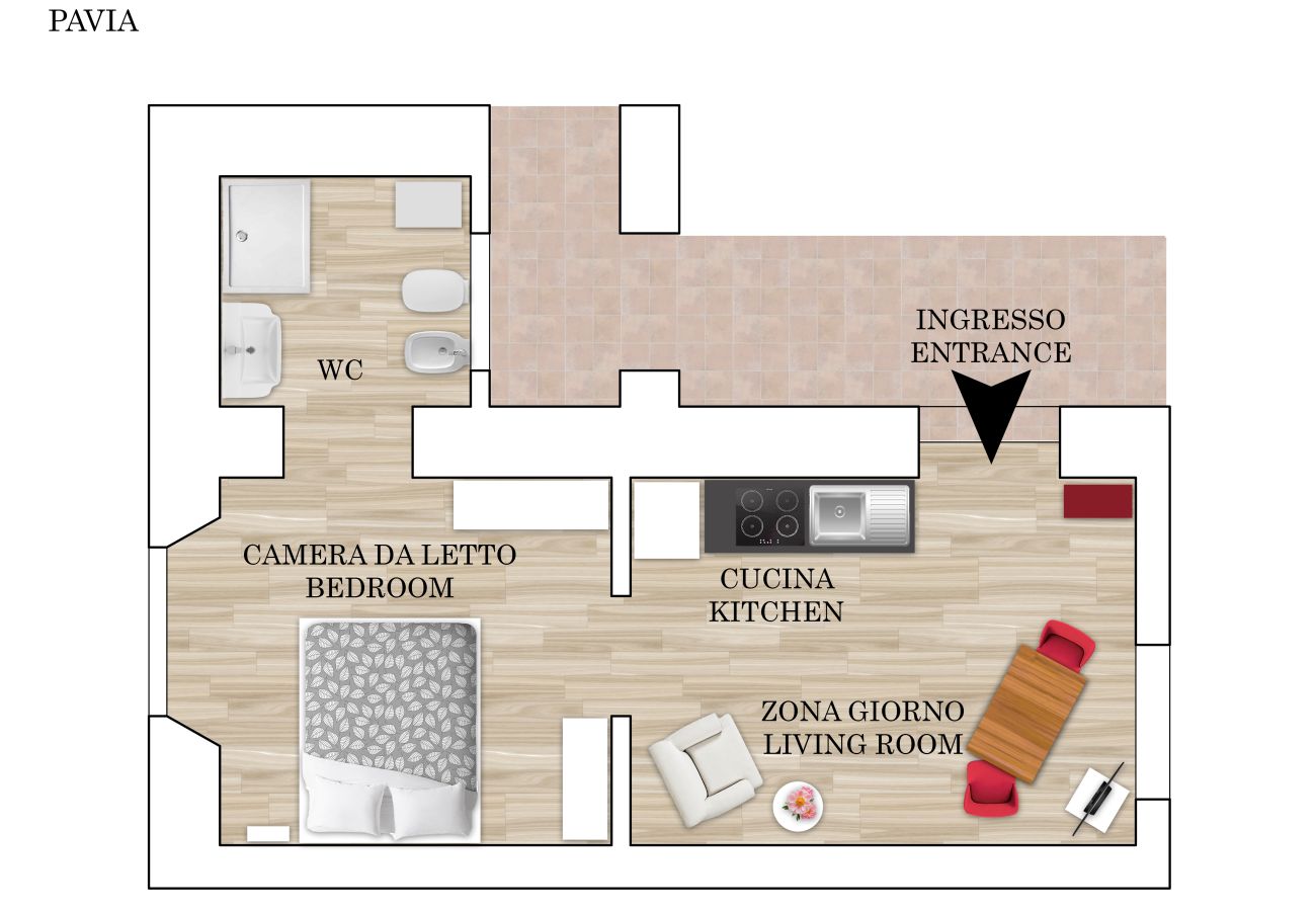 Appartamento a Pavia - La Casa di Enrichetta