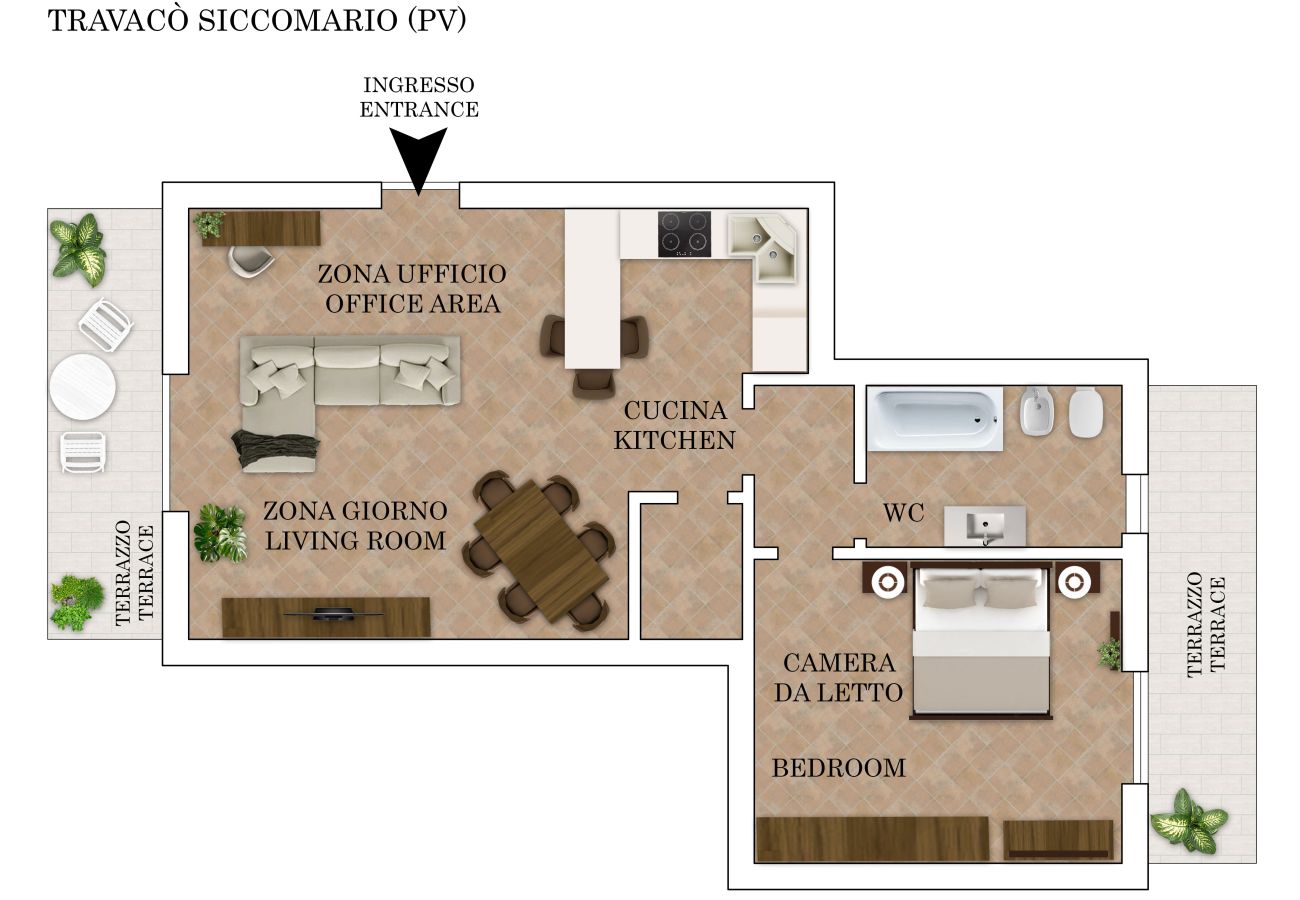 Appartamento a Travacò Siccomario - Lilly House