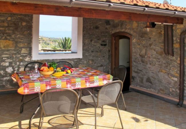 Apartment in Civezza - AgriIlGeco V - Loggia sul Faudo